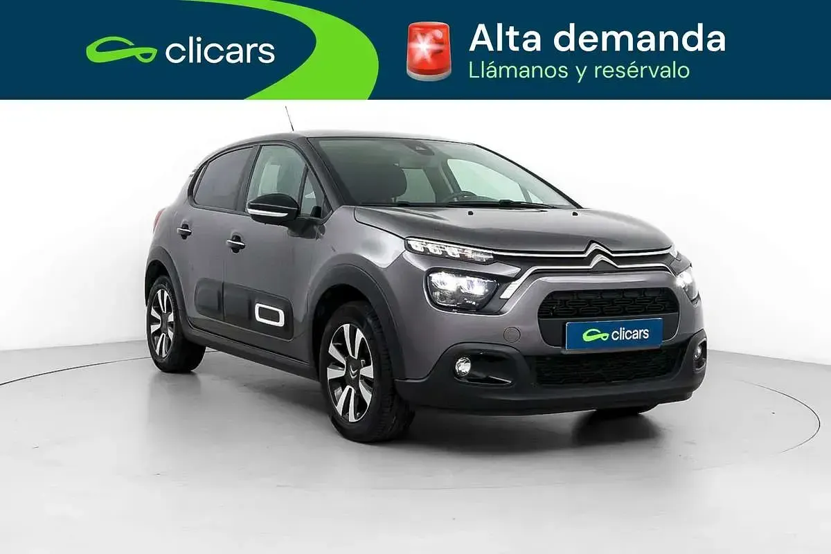 Begagnad Citroën C3 PureTech 82 HK (60 kW) 2023 Grå Halvkombi