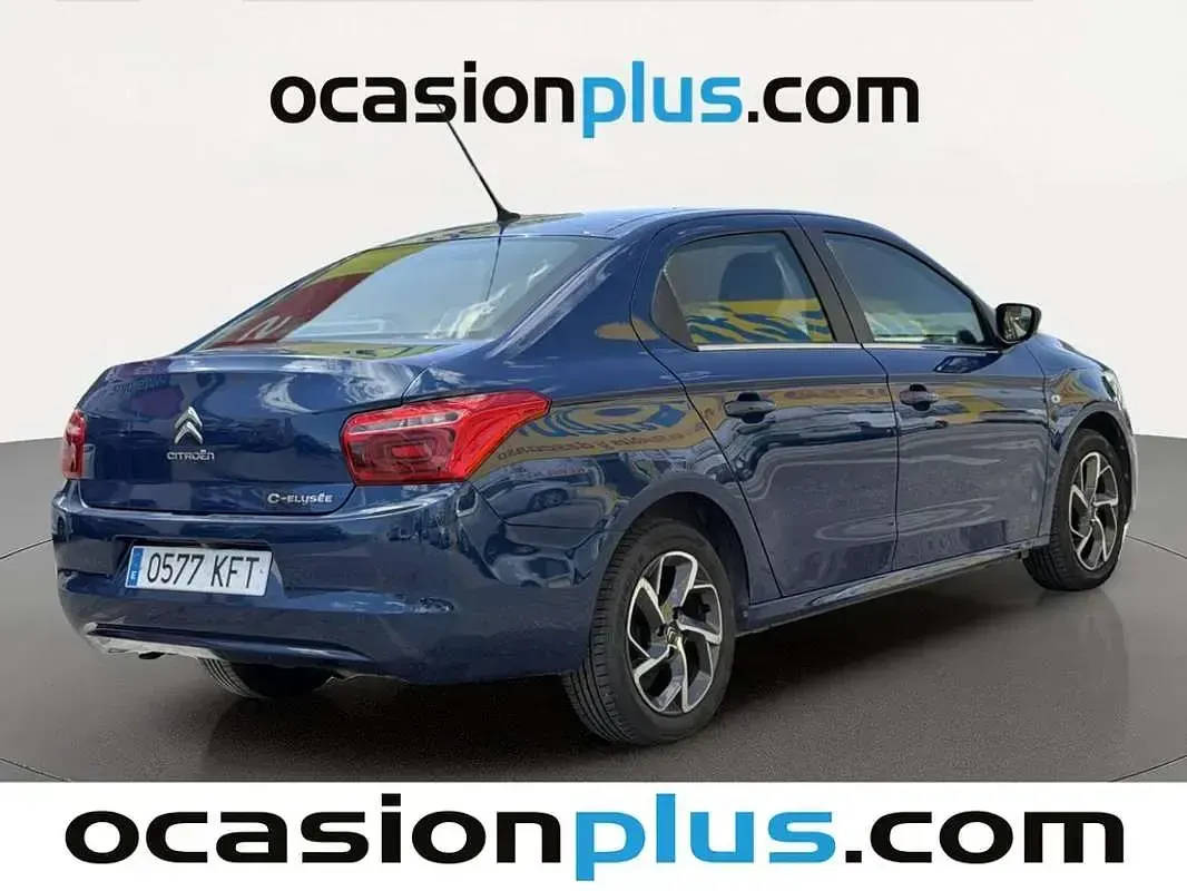 Usado Citroën C-Elysee I PureTech 82 CV (60 kW) 2017 Azul Berlina