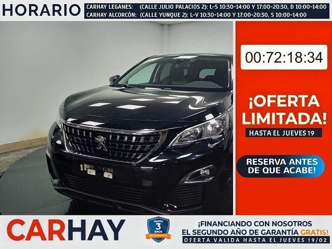 Usado Peugeot 5008 Active 131 CV (96 kW) 2020 Negro SUV