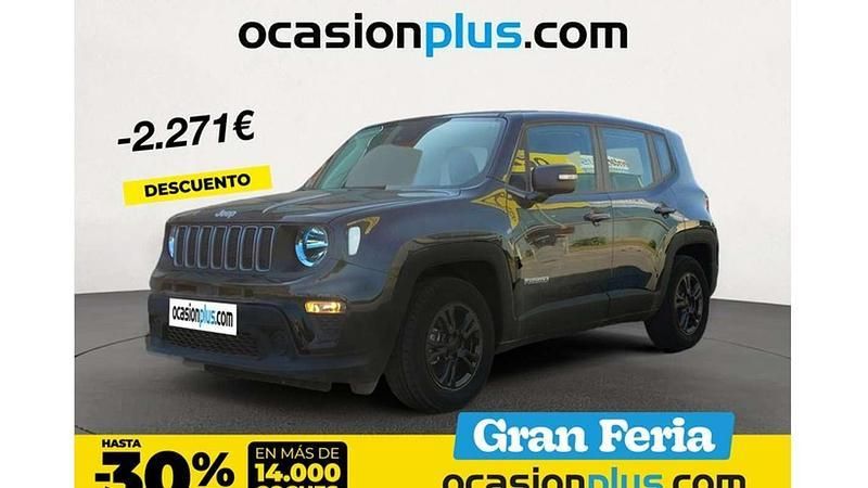 Gris Usado 2023 Jeep Renegade Longitude SUV | 22.264 € (Precio justo) - Imagen 1/4
