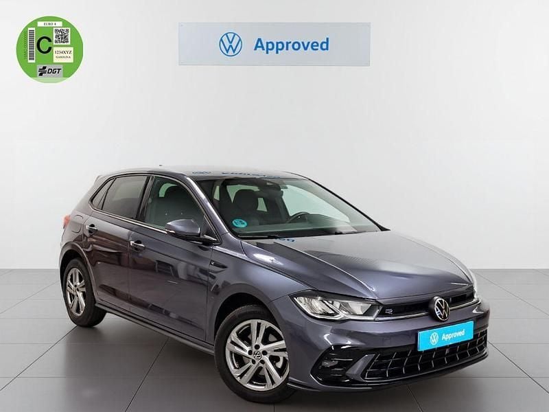 Gris Usado 2023 VW Polo R-line Berlina | 21.990 € (Precio justo) - Imagen 1/4