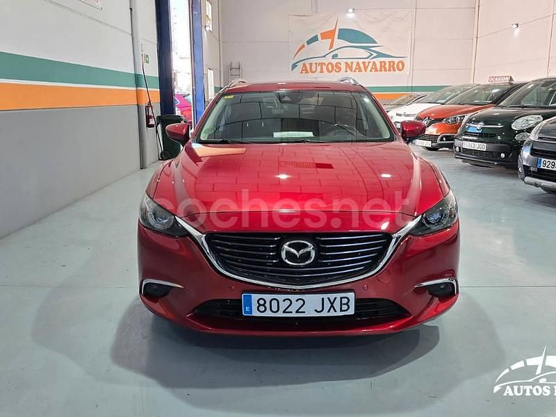Usado Mazda 6 Style 150 HP (110 kW) 2017 Vermelho Carrinha
