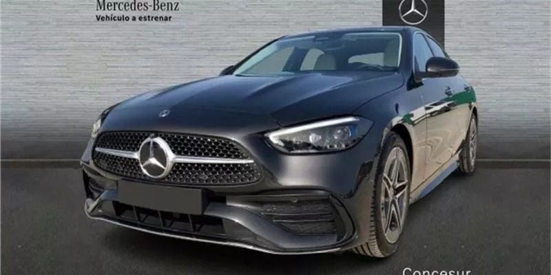 Gris Nuevo 2024 Mercedes C200 Berlina | 51.100 € (Precio justo) - Imagen 1/4