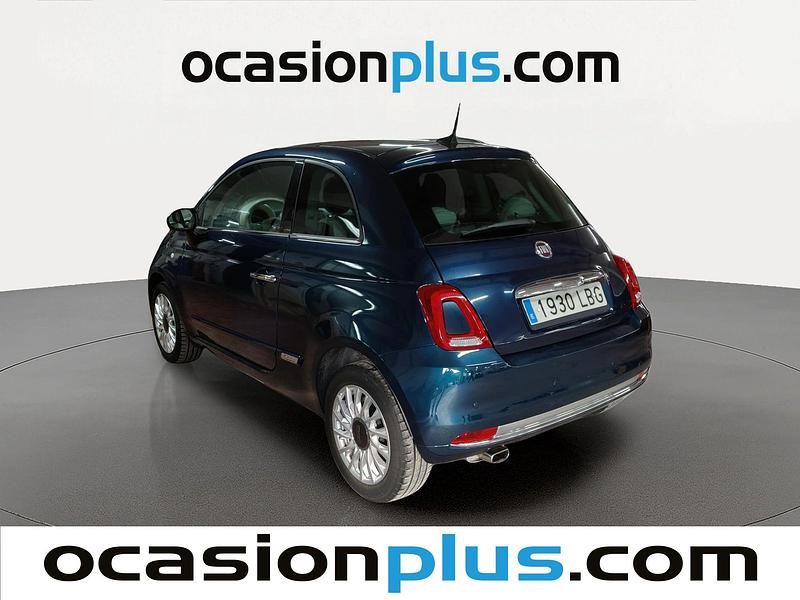 Usado Fiat 500 Lounge 69 CV (50 kW) 2019 Azul Utilitario