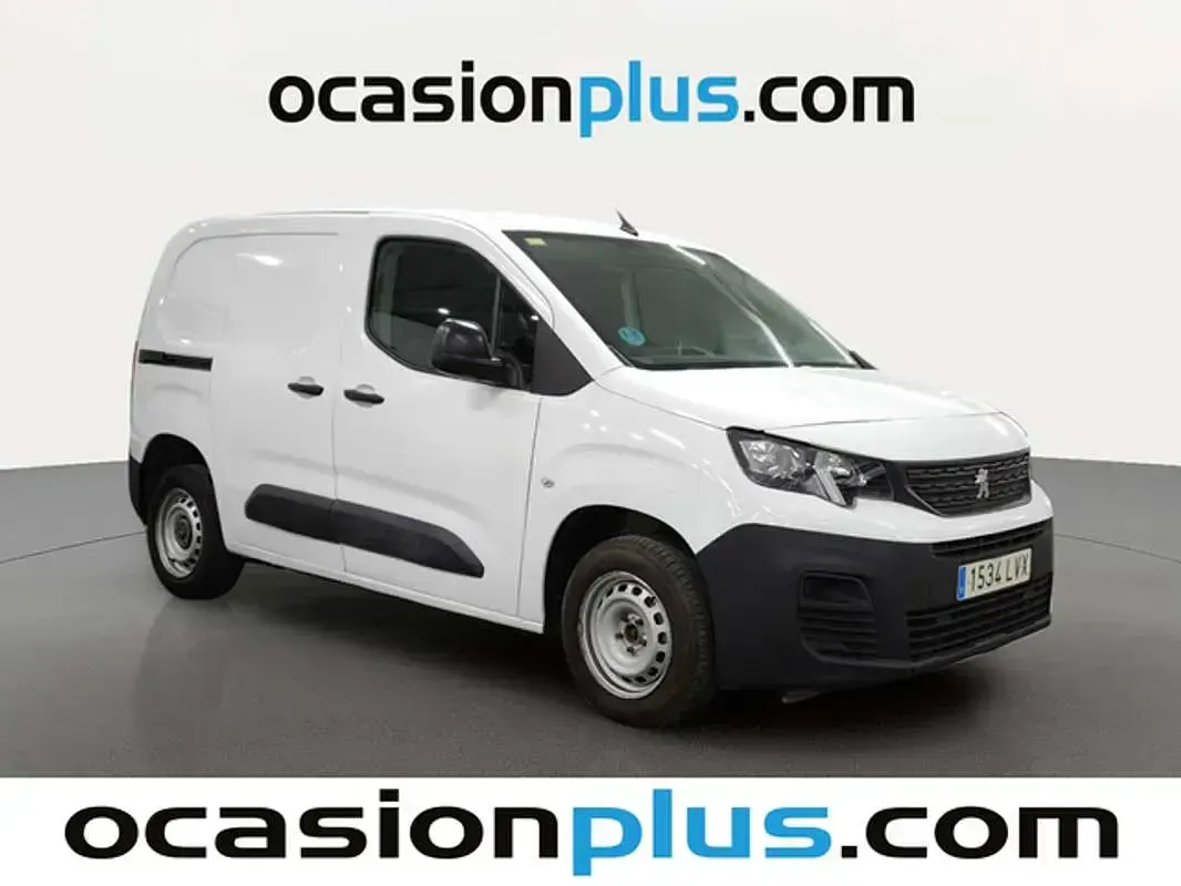 Usado Peugeot Partner S 102 CV (75 kW) 2022 Blanco Monovolumen