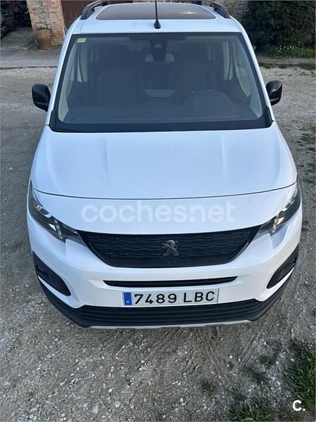 Usado Peugeot Rifter GT-line 130 CV (95 kW) 2019 Blanco Monovolumen