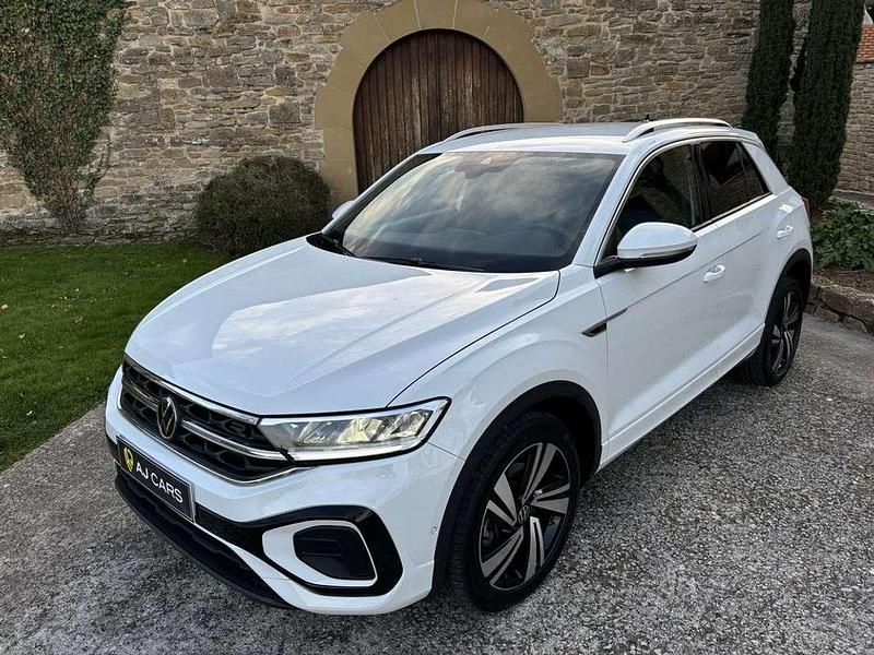 Usado VW T-Roc R-line 150 CV (110 kW) 2024 Blanco SUV