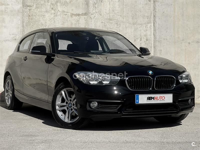 Usado BMW 118 150 CV (110 kW) 2017 Negro Utilitario