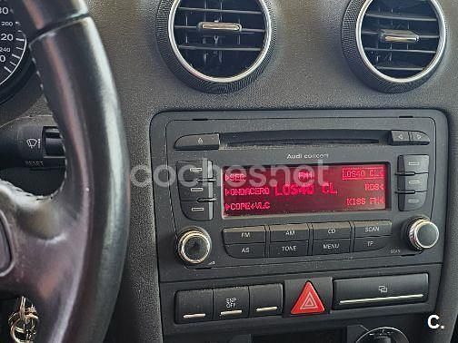 Negro Usado 2008 Audi A3 Sportback Ambition Berlina | 8000 € (Precio justo) - Imagen 1/4
