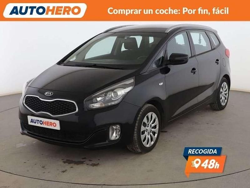Negro Usado 2014 Kia Carens Monovolumen | 12.599 € (Un poco caro) - Imagen 1/3