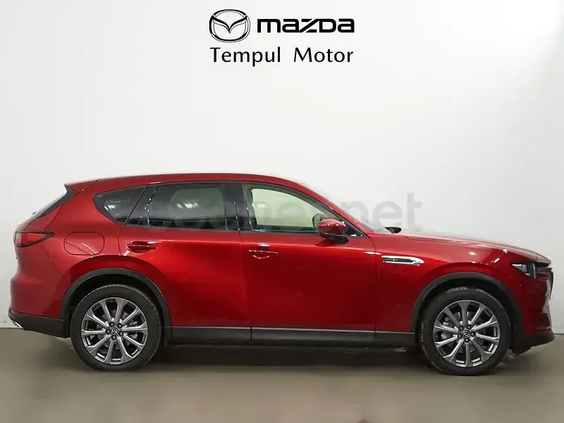 Usado Mazda CX-60 Exclusive-Line 327 CV (240 kW) 2024 Granate SUV
