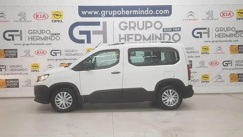 Gebraucht Peugeot Rifter Access 101 PS (74 kW) 2019 Weiß Van / Kleinbus