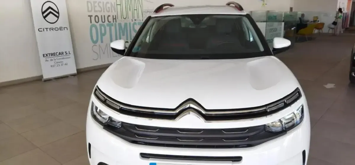 Usado Citroën C5 Aircross Feel 131 CV (96 kW) 2020 Ewp  pintura blanco banquise SUV
