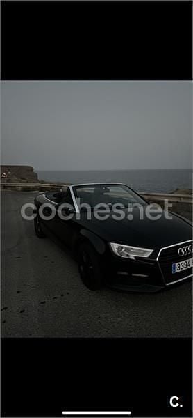 Negro Usado 2018 Audi A3 Cabriolet Descapotable | 17.500 € (Precio justo) - Imagen 1/3