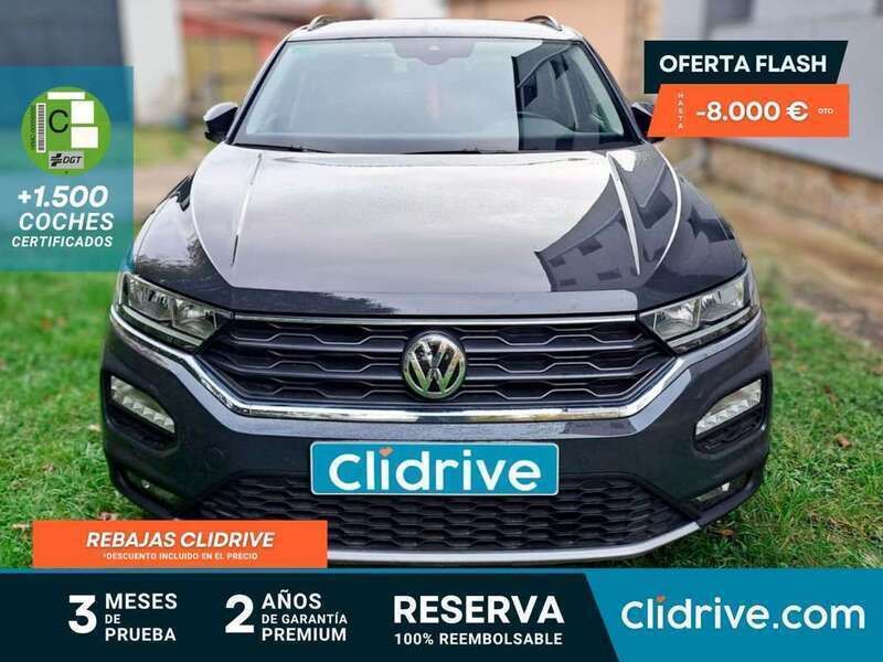 Gris Usado 2019 VW T-Roc Advance SUV | 18.190 € (Super precio) - Imagen 1/3