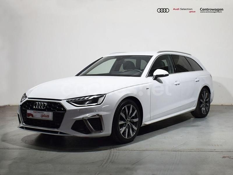 Usado Audi A4 S-Line 163 CV (119 kW) 2024 Blanco Familiar