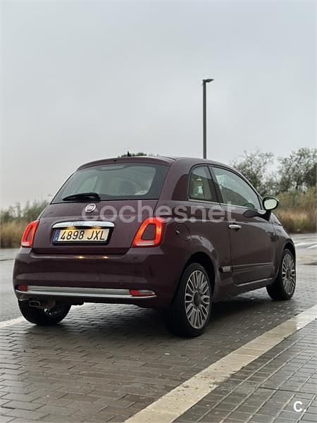 Usado Fiat 500 Mirror 69 CV (50 kW) 2017 Granate Berlina