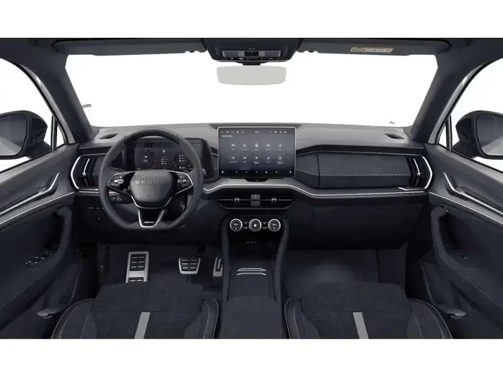 Ny Skoda Kodiaq SportLine 204 HK (150 kW) 2026 Hvid SUV