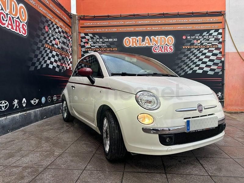 Usado Fiat 500C 69 CV (50 kW) 2014 Blanco Descapotable