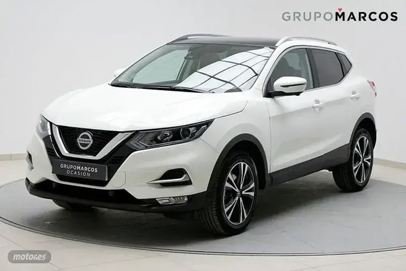 Usado Nissan Qashqai N-Connecta 140 CV (102 kW) 2020 Blanco SUV