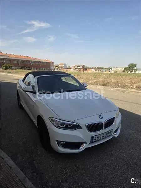 Usado BMW 220 Luxury Line 190 CV (139 kW) 2016 Blanco Descapotable