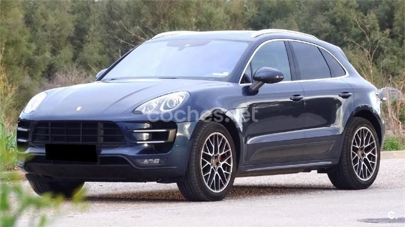 Usado Porsche Macan Turbo 400 CV (294 kW) 2015 Azul SUV