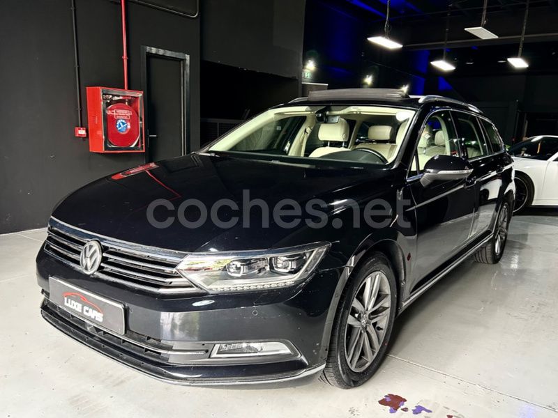 Negro Usado 2015 VW Passat Sportline Familiar | 17.499 € (Precio justo) - Imagen 1/4