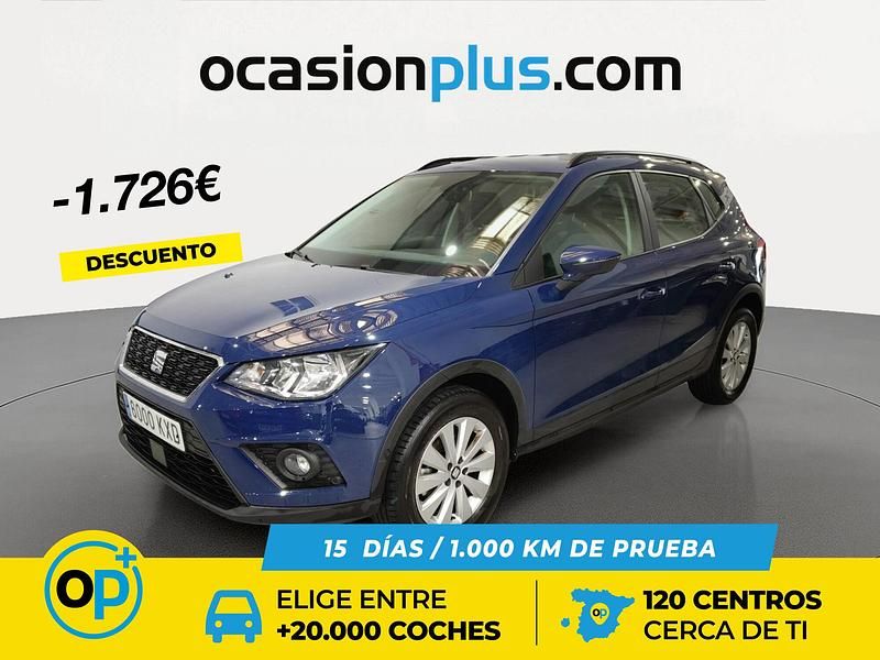 Usado Seat Arona Ecomotive 95 CV (69 kW) 2019 Azul SUV