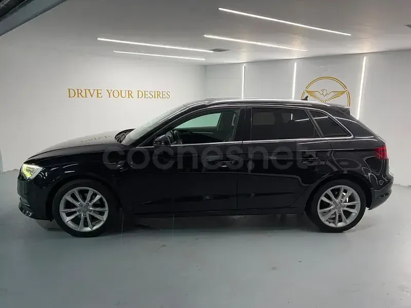 Usado Audi A3 S-Line 150 CV (110 kW) 2015 Negro Berlina