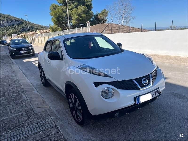 Brugt Nissan Juke Acenta 110 HK (80 kW) 2014 Hvid SUV