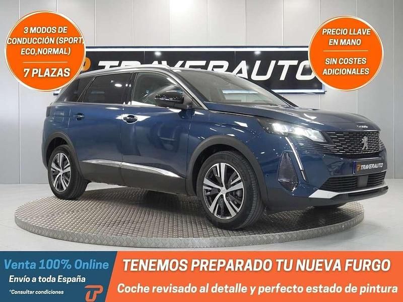 Azul Usado 2023 Peugeot 5008 Allure SUV | 23.800 € (Precio justo) - Imagen 1/4