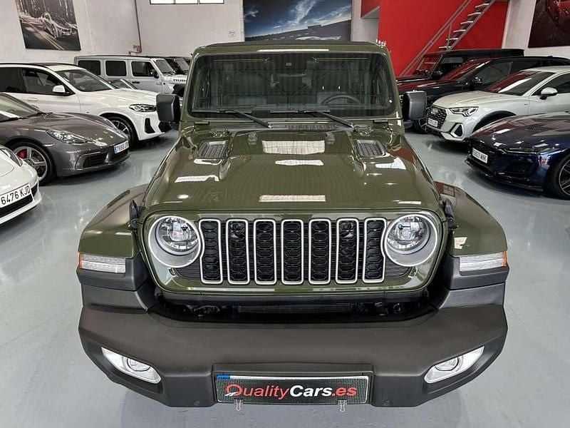 Usado Jeep Wrangler Unlimited Sahara 272 CV (200 kW) 2024 Verde SUV