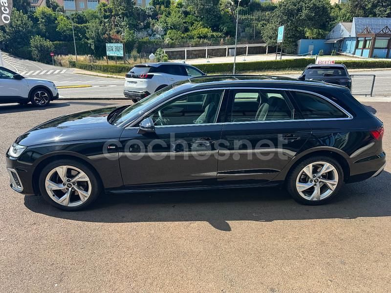 Usado Audi A4 S-Line 163 CV (119 kW) 2021 Negro Familiar