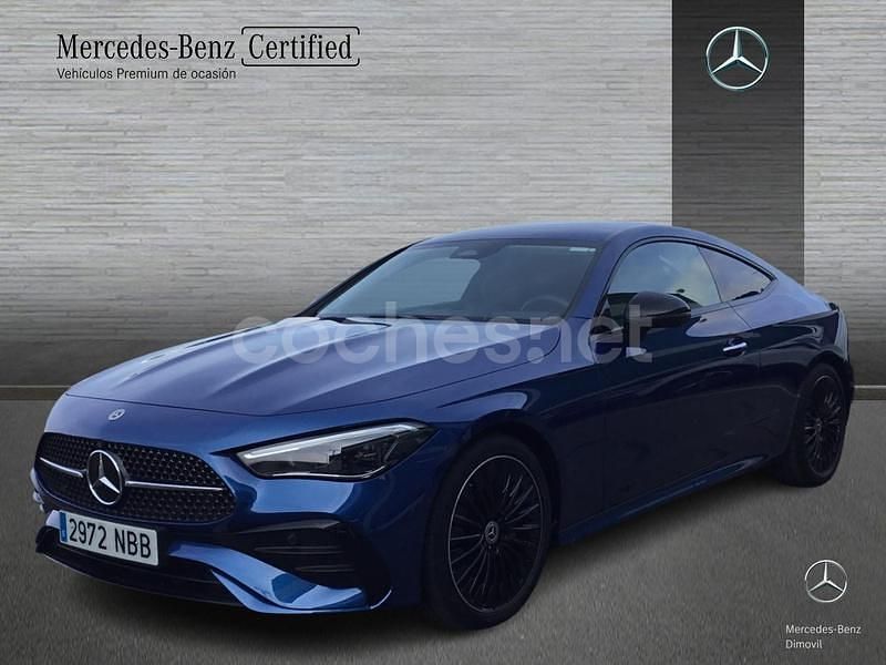 Azul Usado 2025 Mercedes CLE220 Coupe | 57.500 € (Precio justo) - Imagen 1/4
