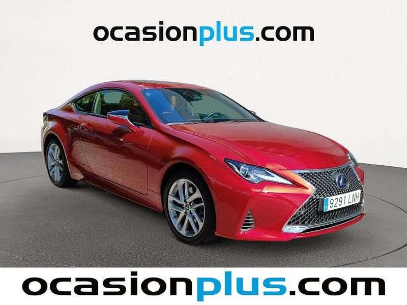 Usado Lexus RC300h Executive Line 223 CV (164 kW) 2021 Rojo Coupe