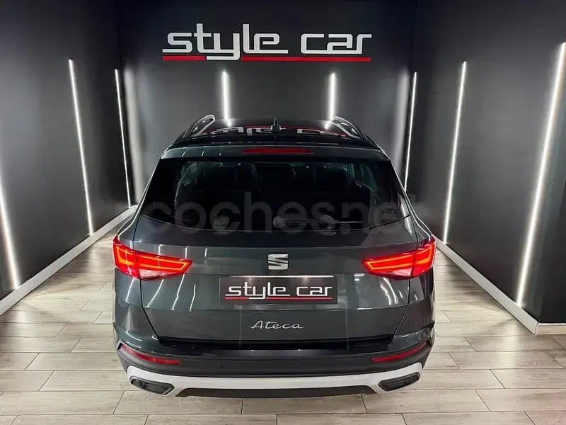 Usado Seat Ateca Style 110 CV (80 kW) 2021 Verde SUV