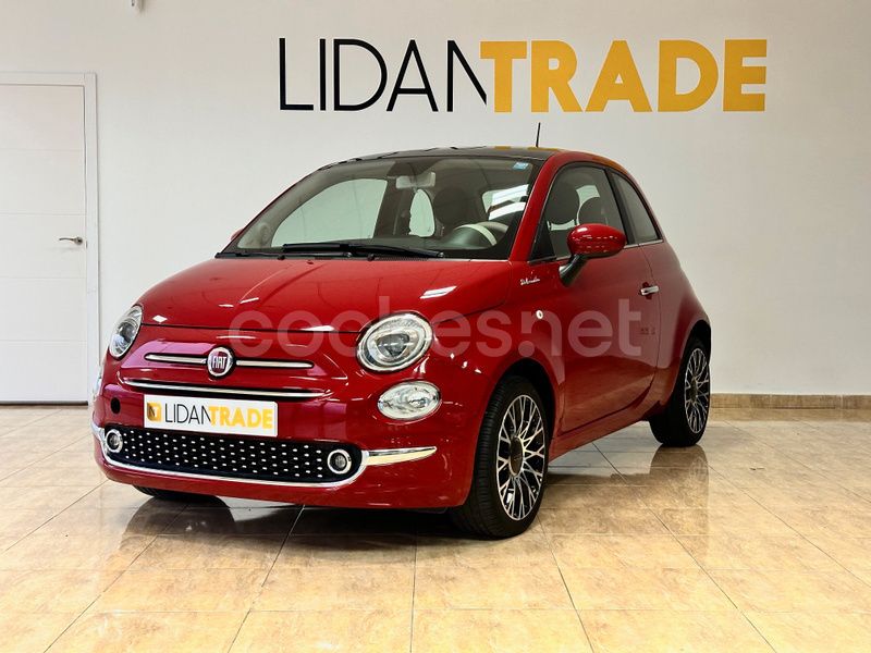 Rojo Usado 2022 Fiat 500 Dolcevita Berlina | 10.990 € (Precio justo) - Imagen 1/4