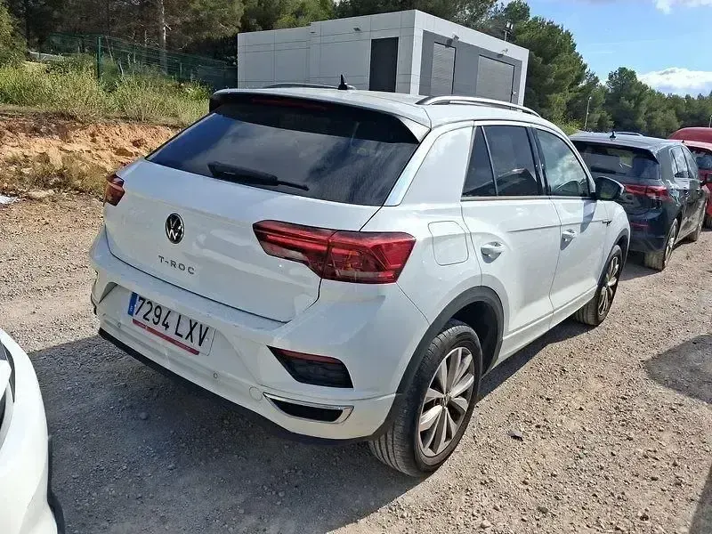 Usado VW T-Roc Advance 110 CV (80 kW) 2022 Blanco SUV