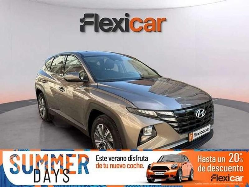 Gris Usado 2021 Hyundai Tucson SUV | 18.090 € (Super precio) - Imagen 1/4