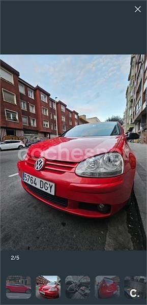 Usado VW Golf IV Sportline 105 CV (77 kW) 2005 Rojo Berlina