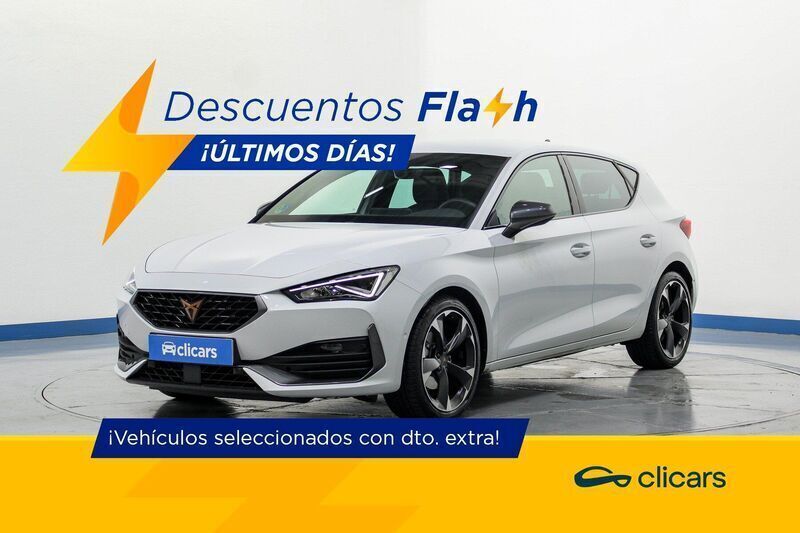 Blanco Usado 2023 Cupra Leon Berlina | 24.690 € (Precio justo) - Imagen 1/4
