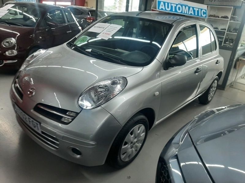 Plateado Usado 2006 Nissan Micra Visia+ Utilitario | 6300 € (Precio justo) - Imagen 1/4