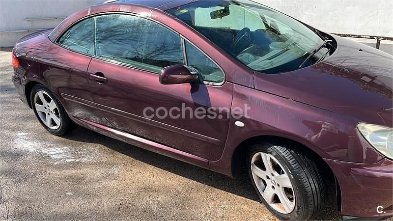 Usado Peugeot 307 CC 138 CV (101 kW) 2005 Violeta / lila Descapotable