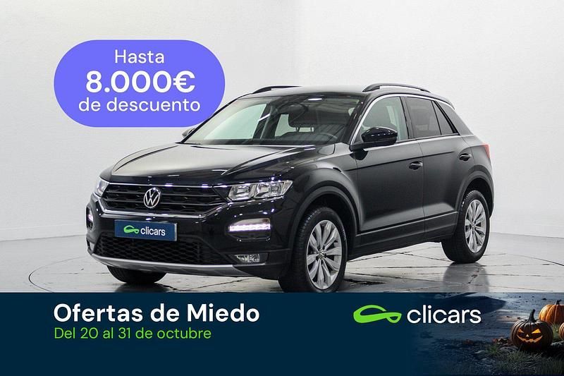 Negro Usado 2020 VW T-Roc Advance SUV | 22.990 € (Precio justo) - Imagen 1/4