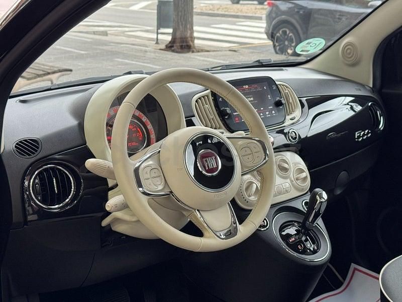 Usado Fiat 500 Lounge 69 CV (50 kW) 2020 Negro Berlina