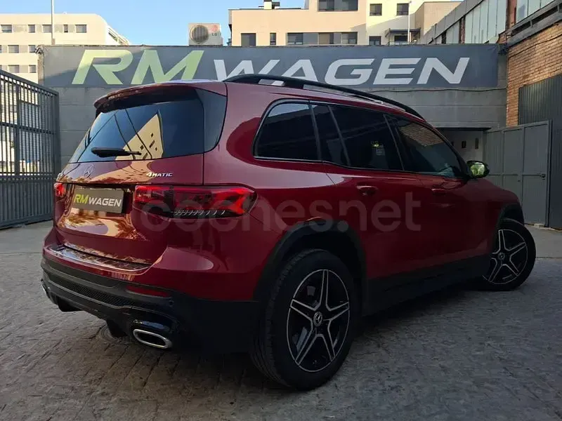 Usado Mercedes GLB220 190 CV (139 kW) 2021 Rojo SUV