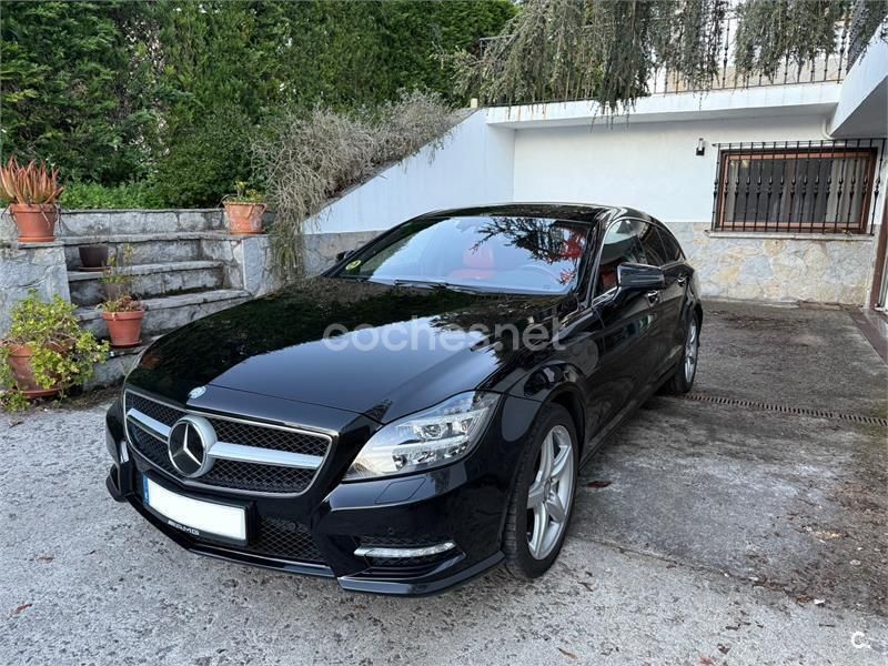 Negro Usado 2013 Mercedes CLS350 Shooting Brake Familiar | 22.500 € (Caro) - Imagen 1/4