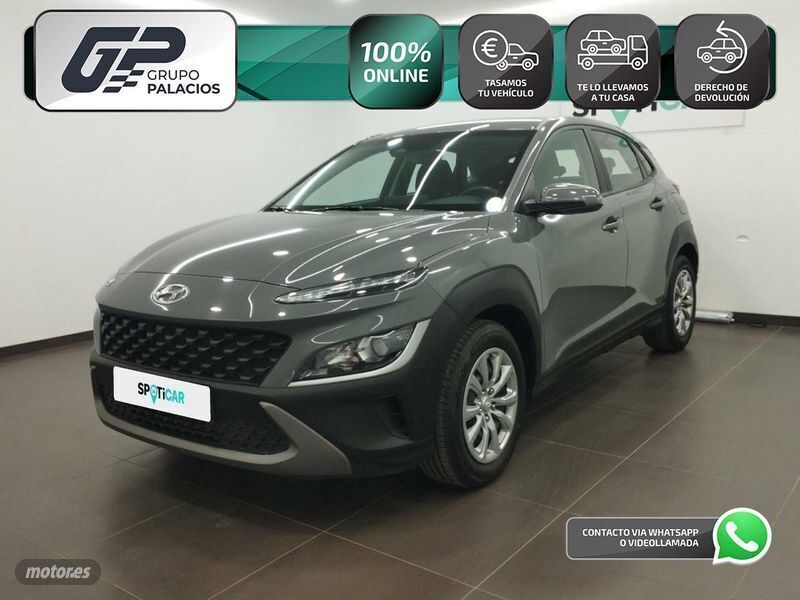 Gris Usado 2021 Hyundai Kona SUV | 15.495 € (Buen precio) - Imagen 1/4