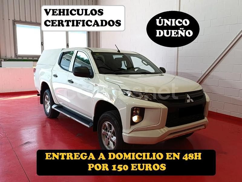 Blanco Usado 2021 Mitsubishi L200 Recogida | 23.400 € (Buen precio) - Imagen 1/4