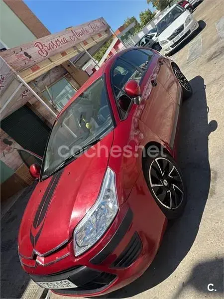 Usado Citroën C4 90 CV (66 kW) 2009 Rojo Berlina